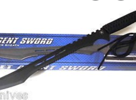 Secret Agent Sword w  Sheath For Discount