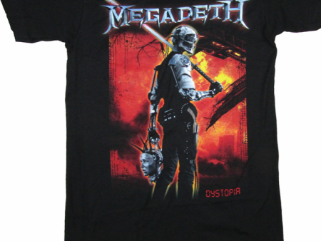 Megadeath Dystopia T-Shirt XL For Discount