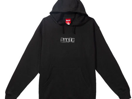 Baker Skateboards - Logo Hooded Sweatshirt - Black Online