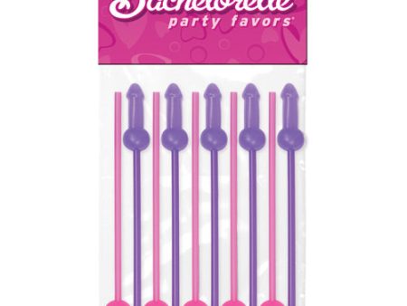 Bachelorette Party Favors Mini Cock-Tail Straws For Cheap