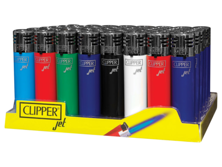 Clipper Jet Refillable Lighter Torch | Solid Colors Sale