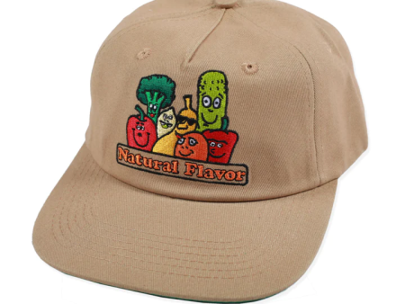 Traffic Skateboards - All Natural Flavor Snapback Hat - Khaki Cheap