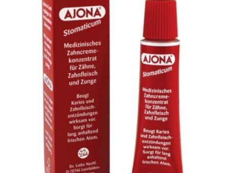 Ajona Zahncreme Stomatikum 25 ml For Discount