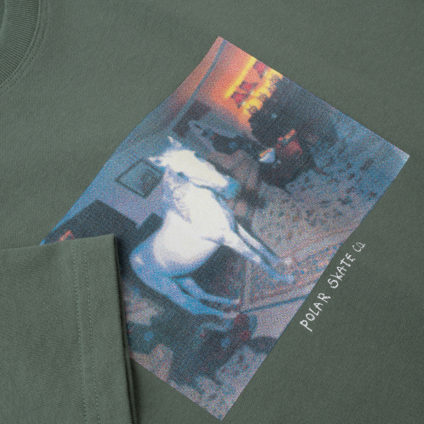 Polar Skate Co -  Horse Dream T-Shirt - Jade Online now