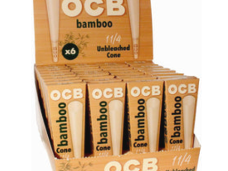 OCB Bamboo Vegan 1 1 4 Cones For Sale