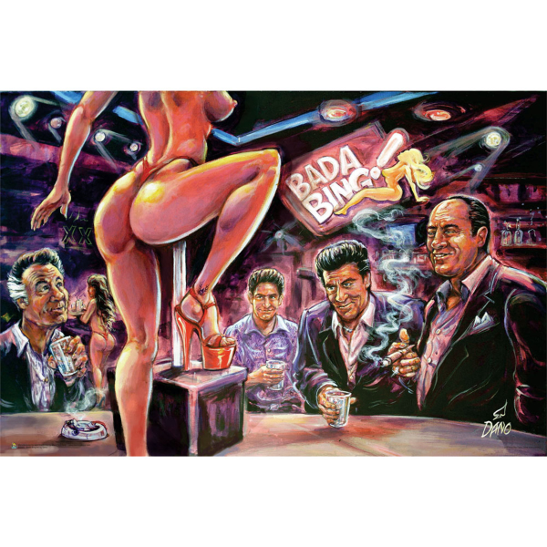 Bada Bing: Art By Dano Poster | 36  x 24  For Discount