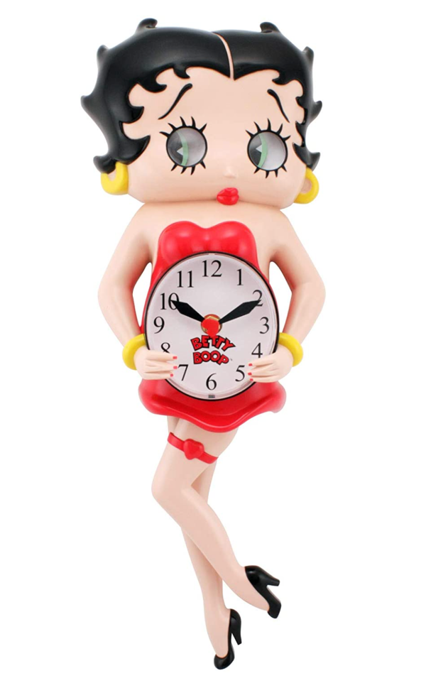 Betty Boop 3-D Motion Clock|Multi-Colored For Discount