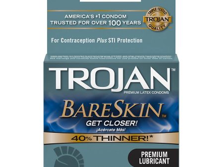 Trojan BareSkin Condoms - 3 pack Online