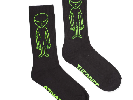 Theories -  Classification Crew Socks - Black For Sale