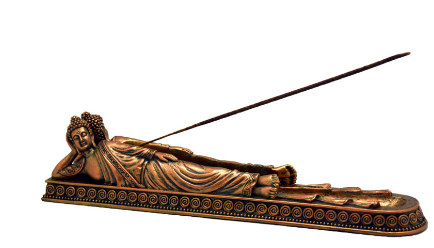 Copper Lying Down Buddha Incense burner Discount