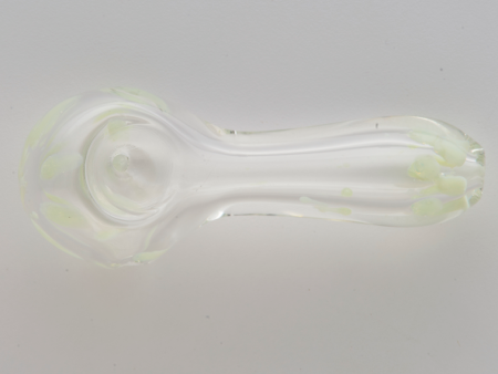 Glass Pipe Clear Swirl Online Hot Sale